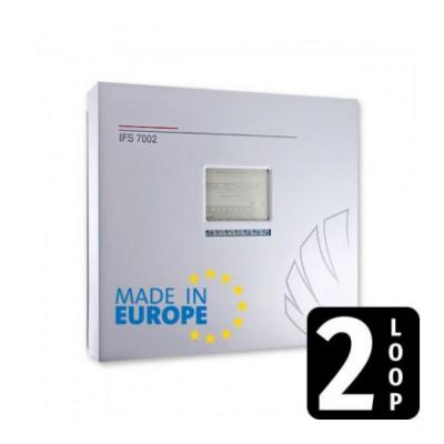 UniPOS IFS-7002/2 - 2 Loop 250 Adresli İnteraktif Yangın Alarm Paneli